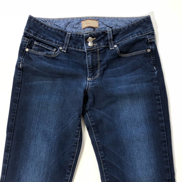 Paige Low Rise Stretch H. H. Boot Cut Jeans - Picture 3 of 8